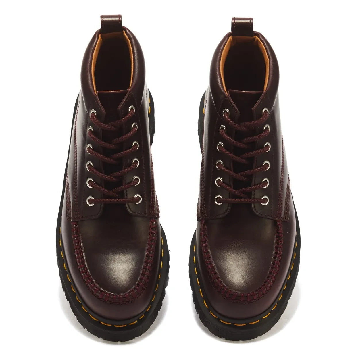 Dr Martens - Top Dikişli Lowell Chukka Bağcıklı Botlar | Buzlu kahverengi
