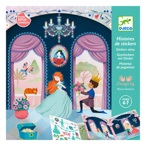 Djeco - Leben im Schloss Sticker