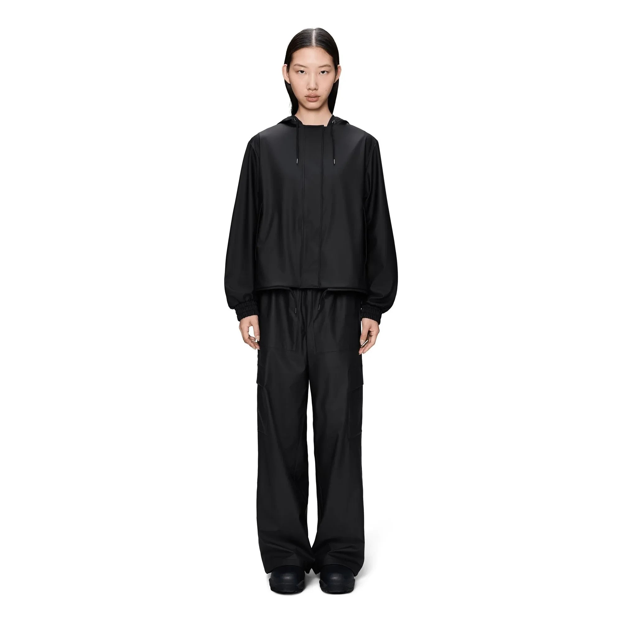 Rains - String Jacket W3 | Schwarz