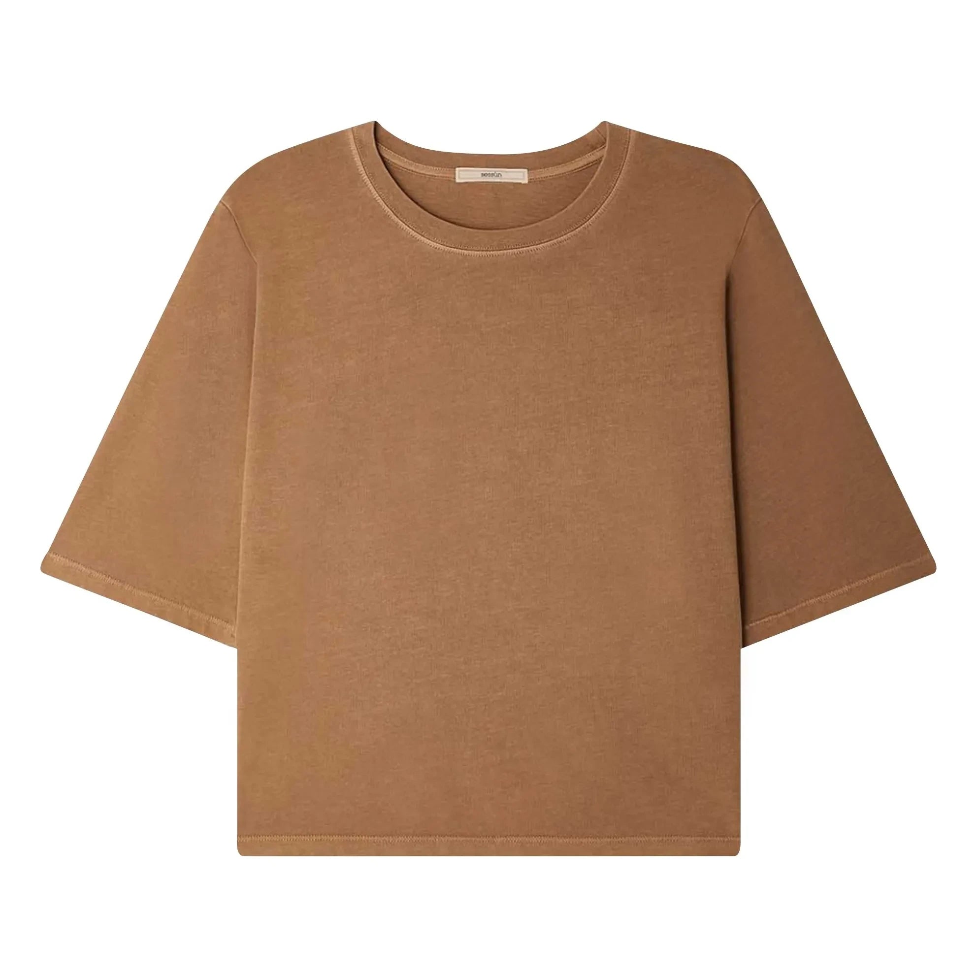 Sessùn - Sergio Baumwoll-T-Shirt | Beige