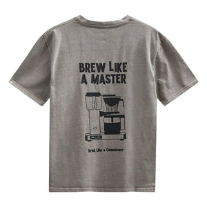 Anerkjendt - Akvillads Brewlikeamaster T-Shirt | Grau meliert