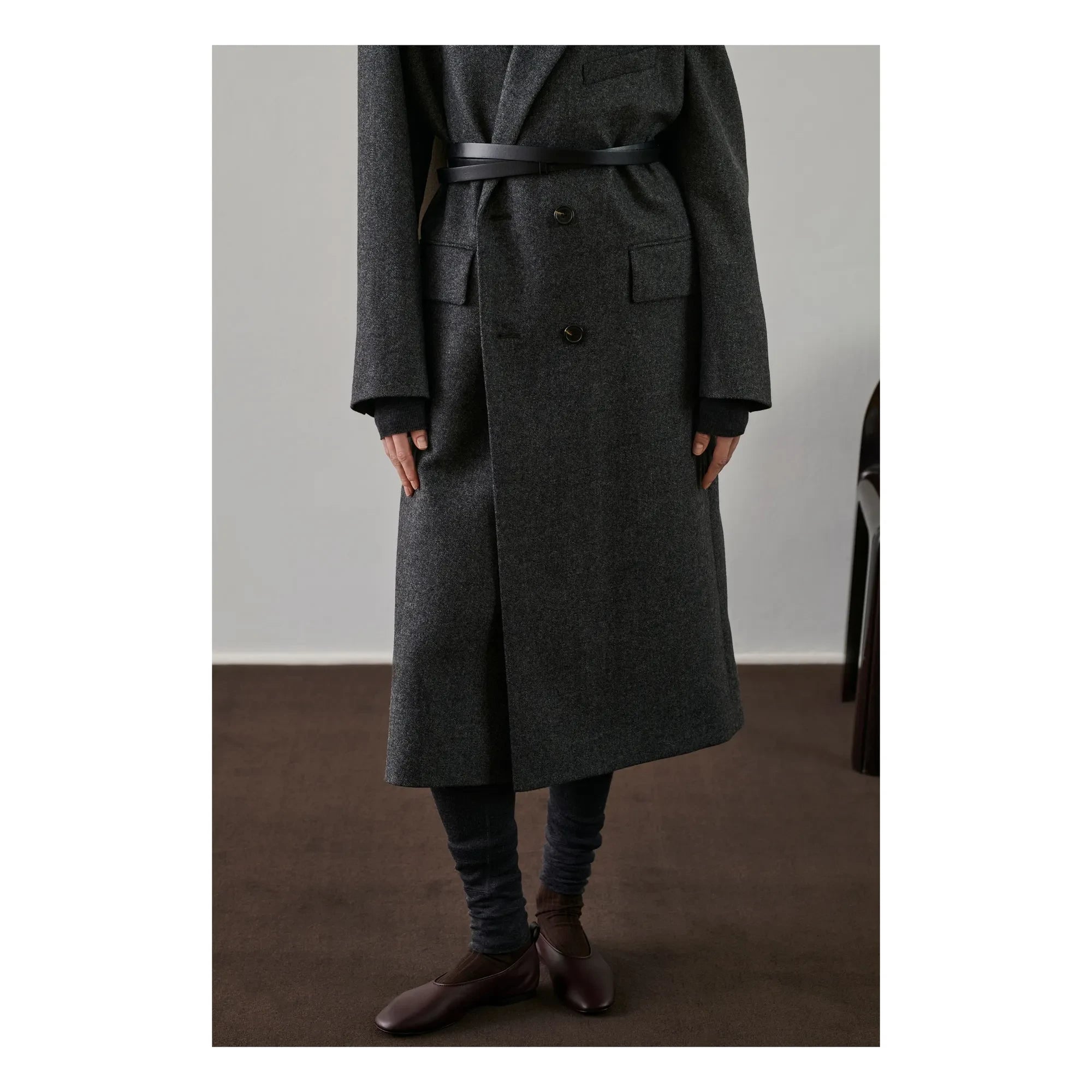 Soeur - Ballerina-Slipper Leder | Weinrot