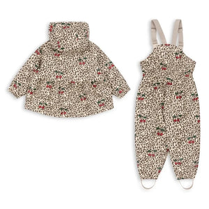 Konges Sløjd - Leoparden-Regen-Set | Beige