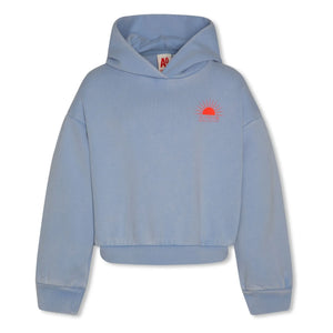 AO76 - Hoodie Demi Vitamin Sea Recycelte Baumwolle | Hellblau