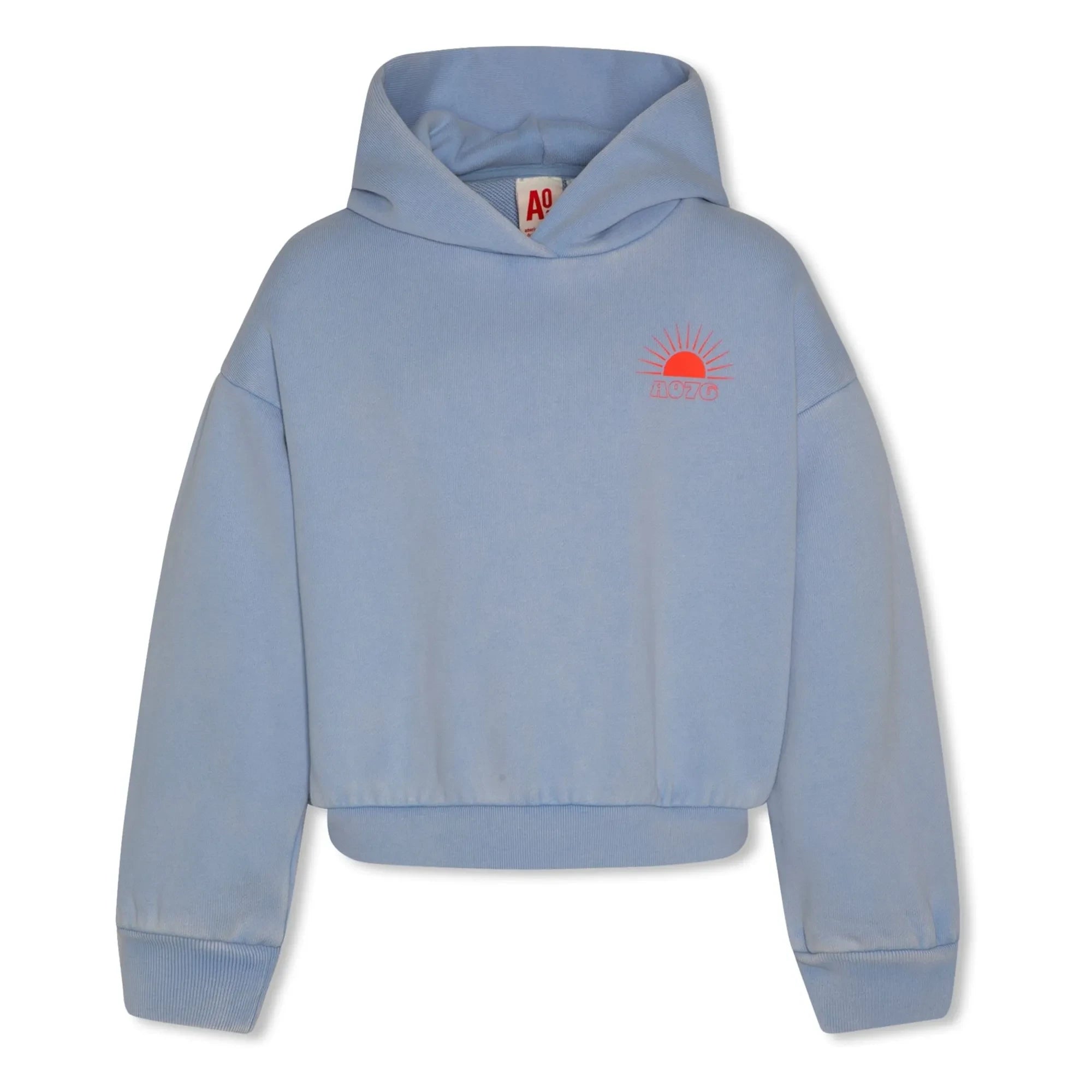 AO76 - Hoodie Demi Vitamin Sea Recycelte Baumwolle | Hellblau
