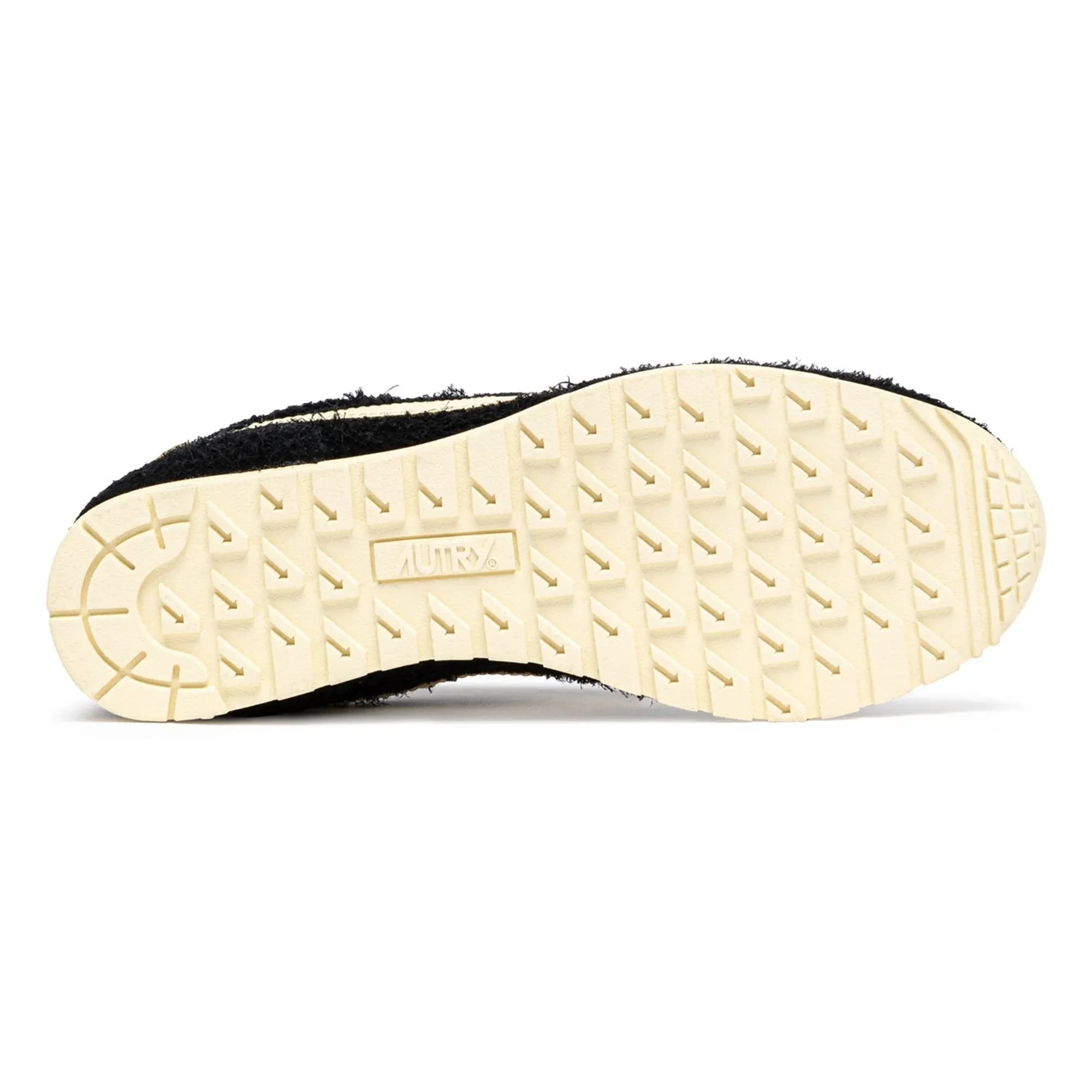 Autry – Windspin Low zweifarbige Sneaker aus Wildleder und Leder | Schwarz