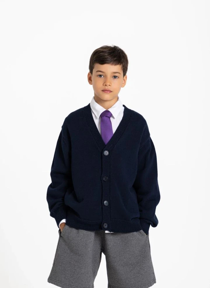 Smallable Kid - Harcourt Organische Baumwolljacke | Marineblau
