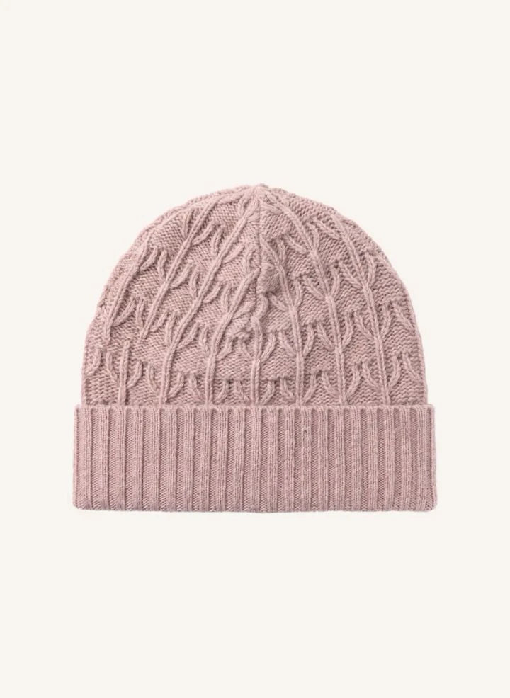 Hundred Pieces - Sierra Merino Wolle Mütze | Rosa