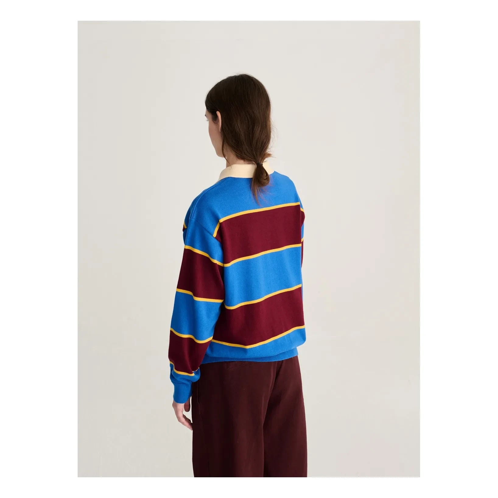 Bobo Choses – Süßes Bio-Polo-Sweatshirt | Mavi