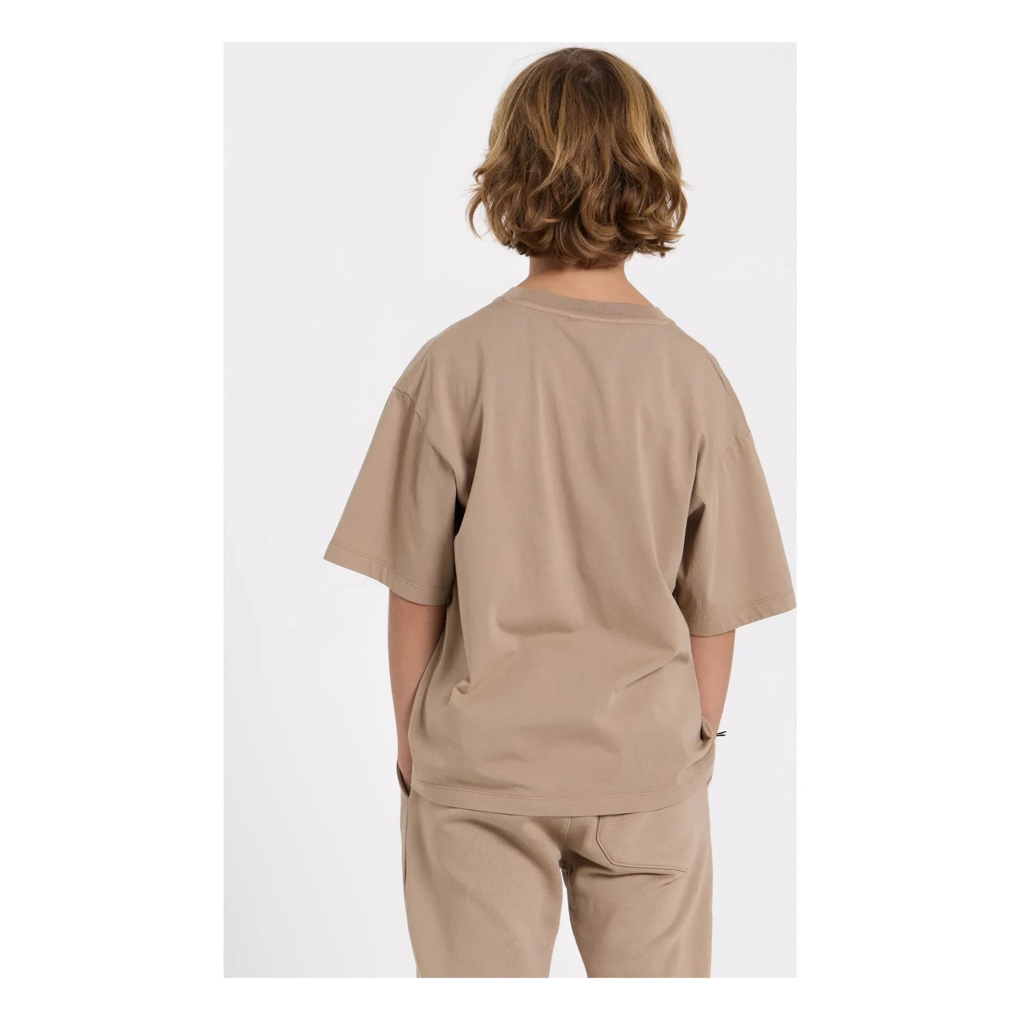 Smallable Kid - Nils T-Shirt aus Bio-Baumwolle | Erdbraun