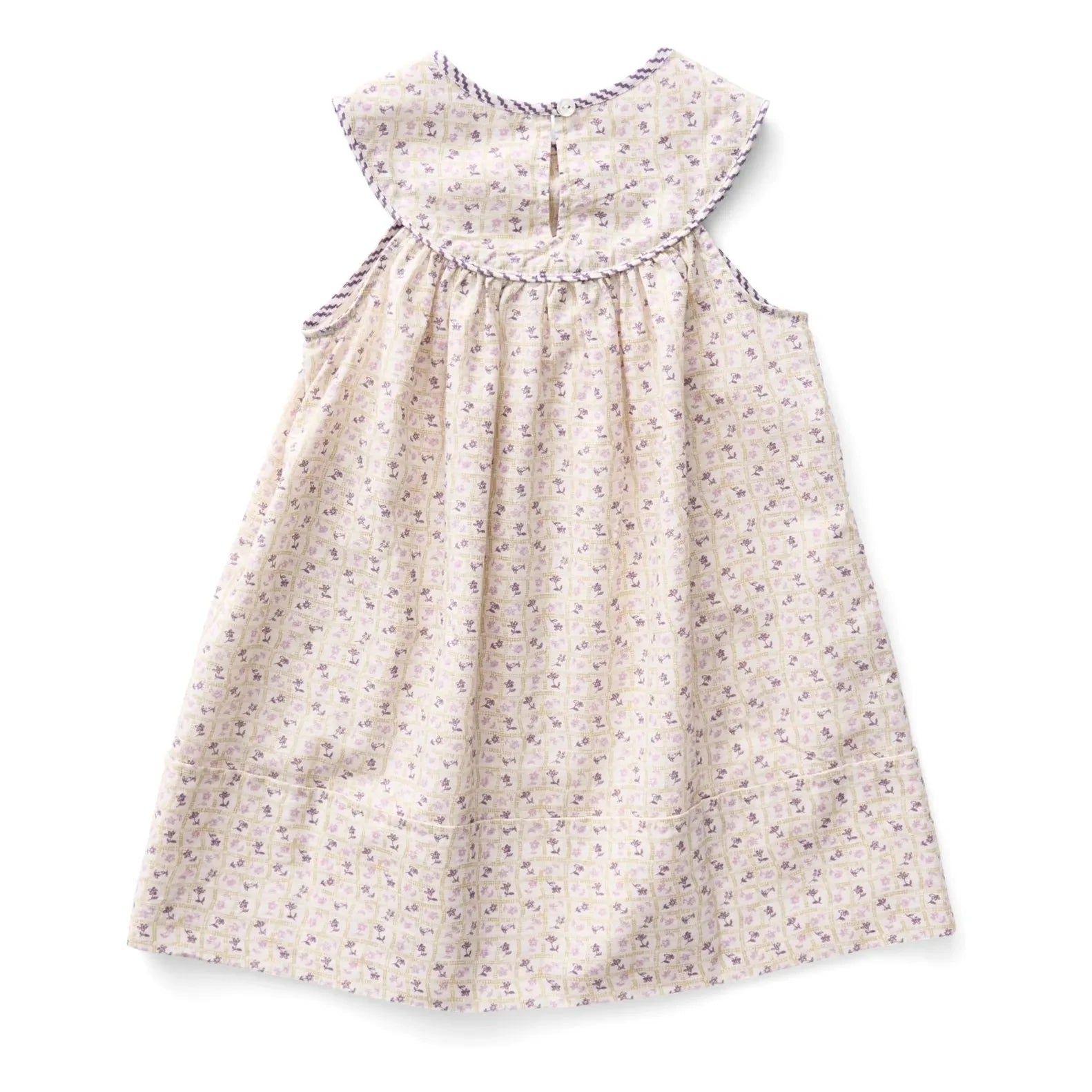 Soor Ploom - Delilah Fleurie Kleid aus Bio-Baumwolle | Ecru