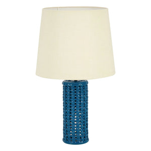 House of Capricorn - Cesta Keramik-Lampensockel | Blau