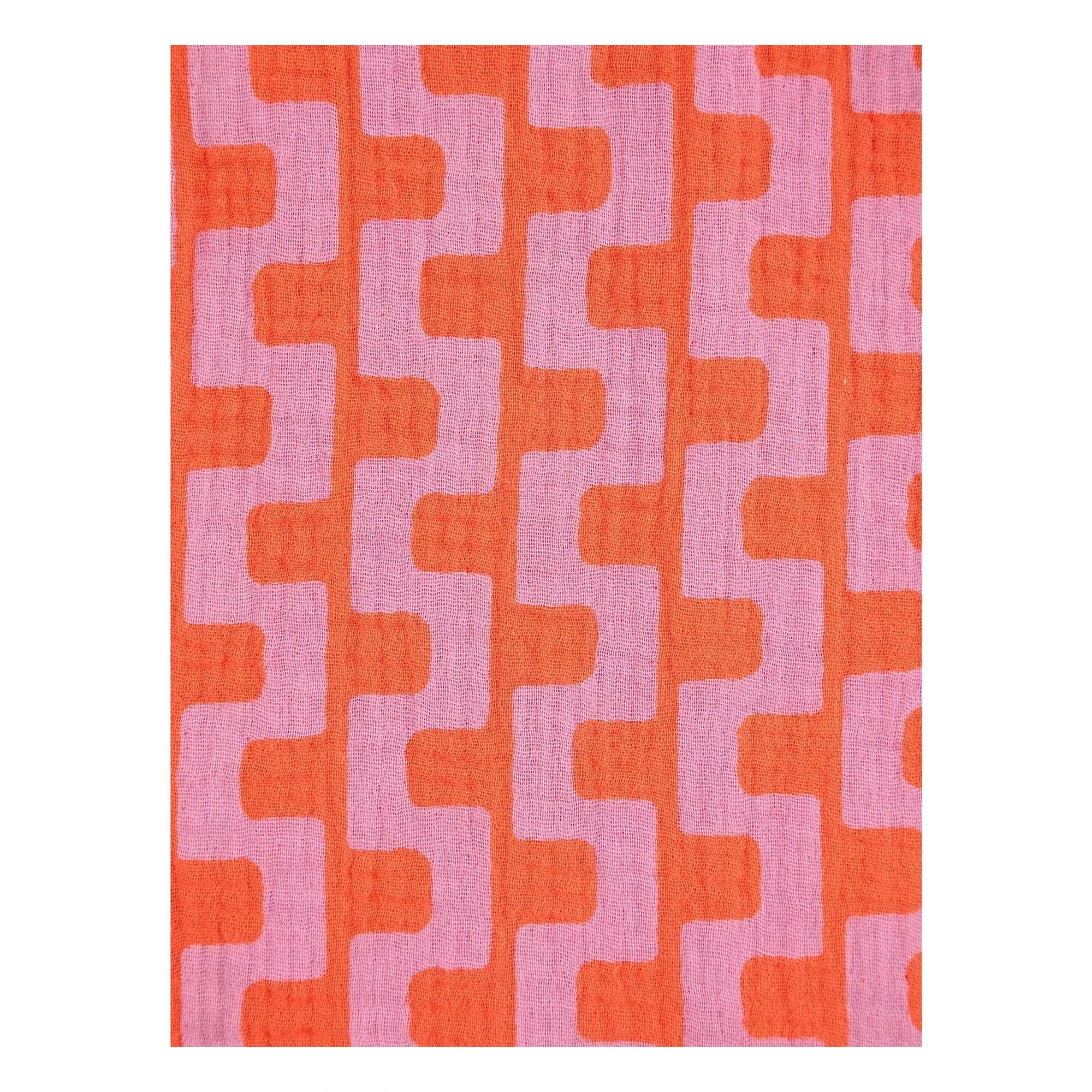 Bobo Choses - Pyjama Chain Bio-Baumwolle | Rosa