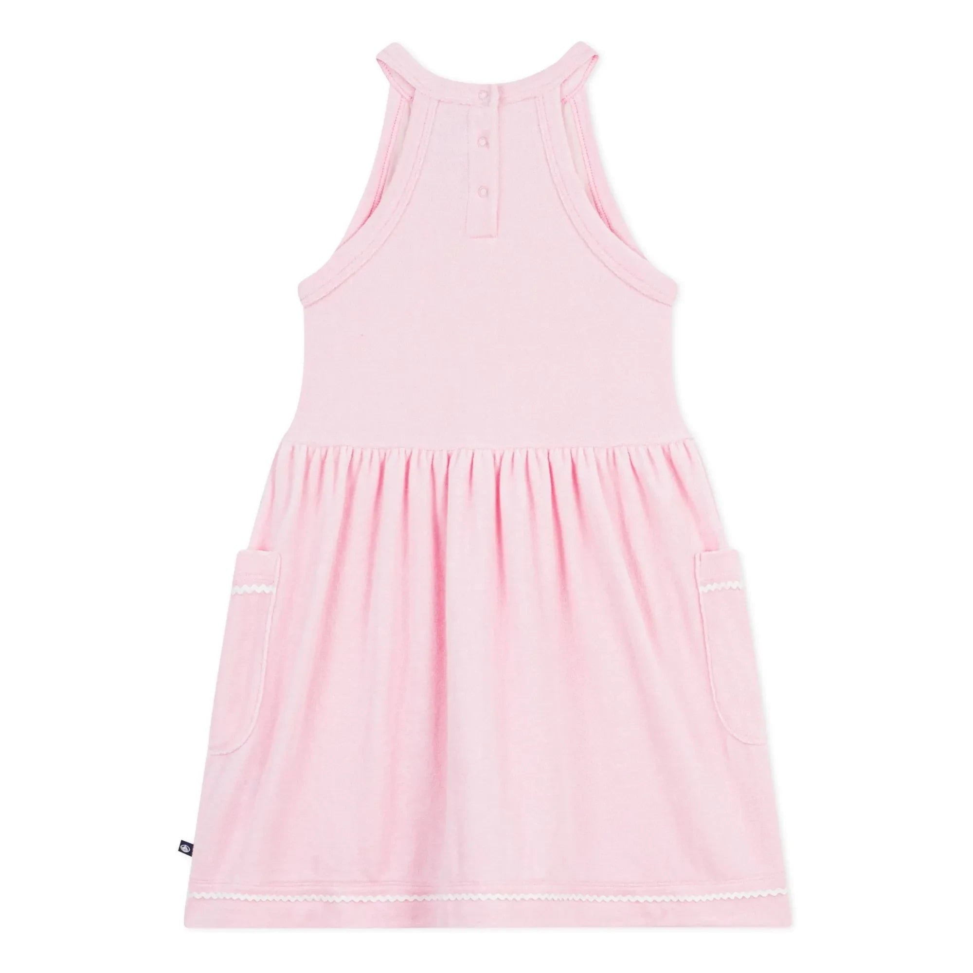 Petit Bateau - Rosa Frotteekleid