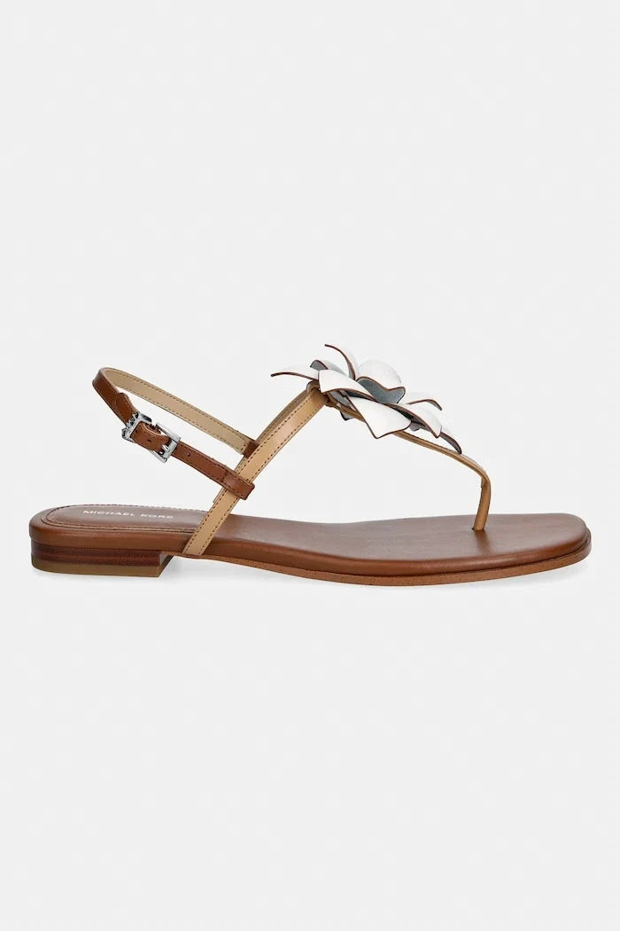 MICHAEL Michael Kors Kadın Deri Sandalet Jacie Thong Sandal