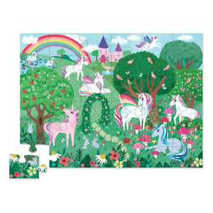 Crocodile Creek - Einhorn-Garten Puzzle - 36 Teile