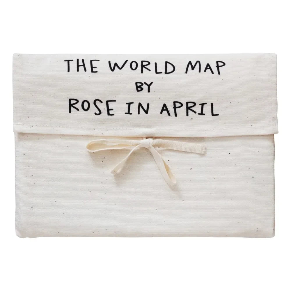 Rose in April - Weltkarte