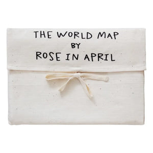 Rose in April - Weltkarte