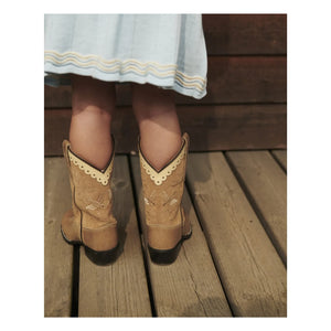 Copenhagen Colors – Cowboystiefel Dove Wildleder – Copenhagen Colors X Bootstock | Beige