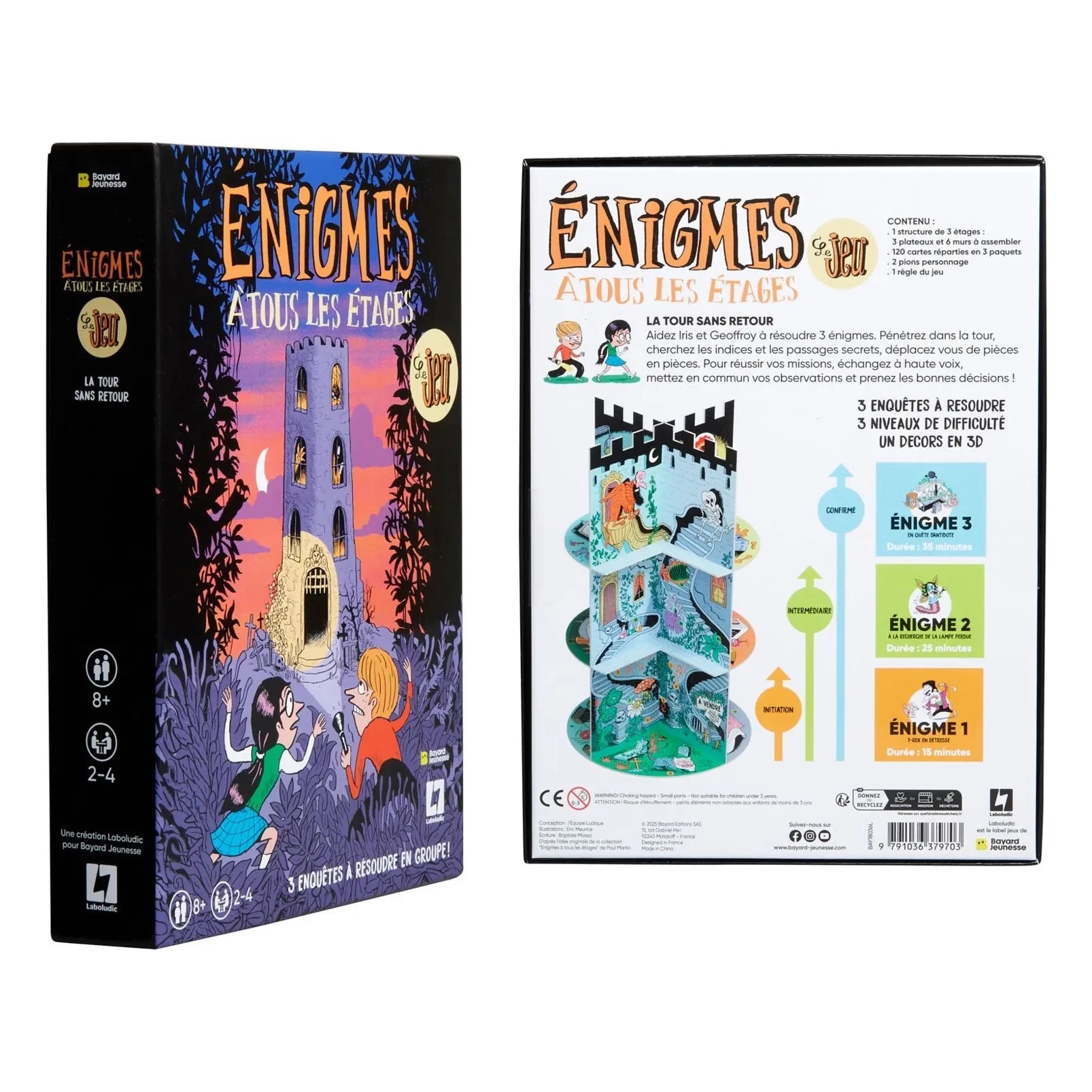 Laboludic - Enigmes à tous les étages kooperatives Spiel
