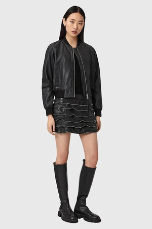 AllSaints EMARA Deri Etek