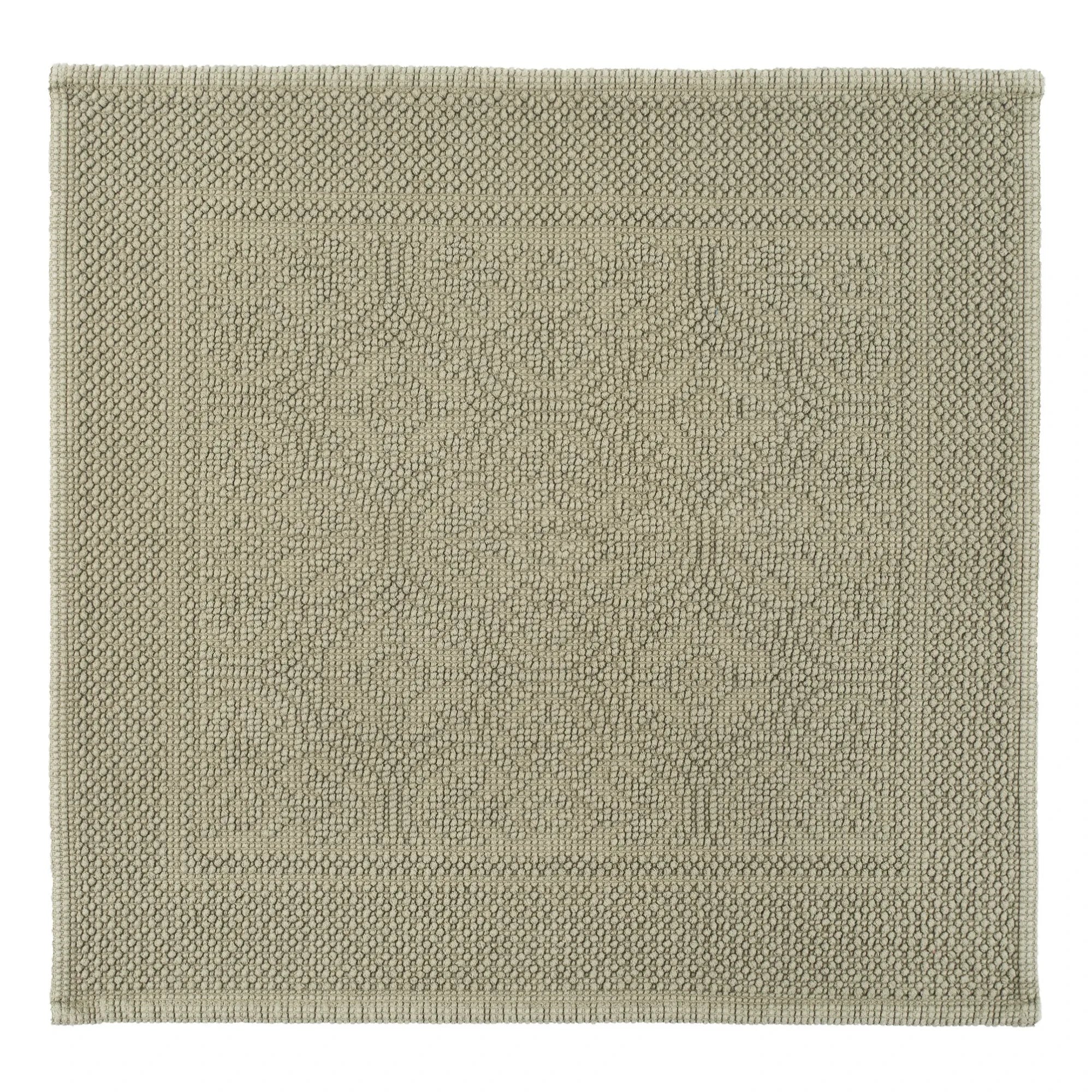 Haomy - Kymi Baumwoll-Badematte | Khaki