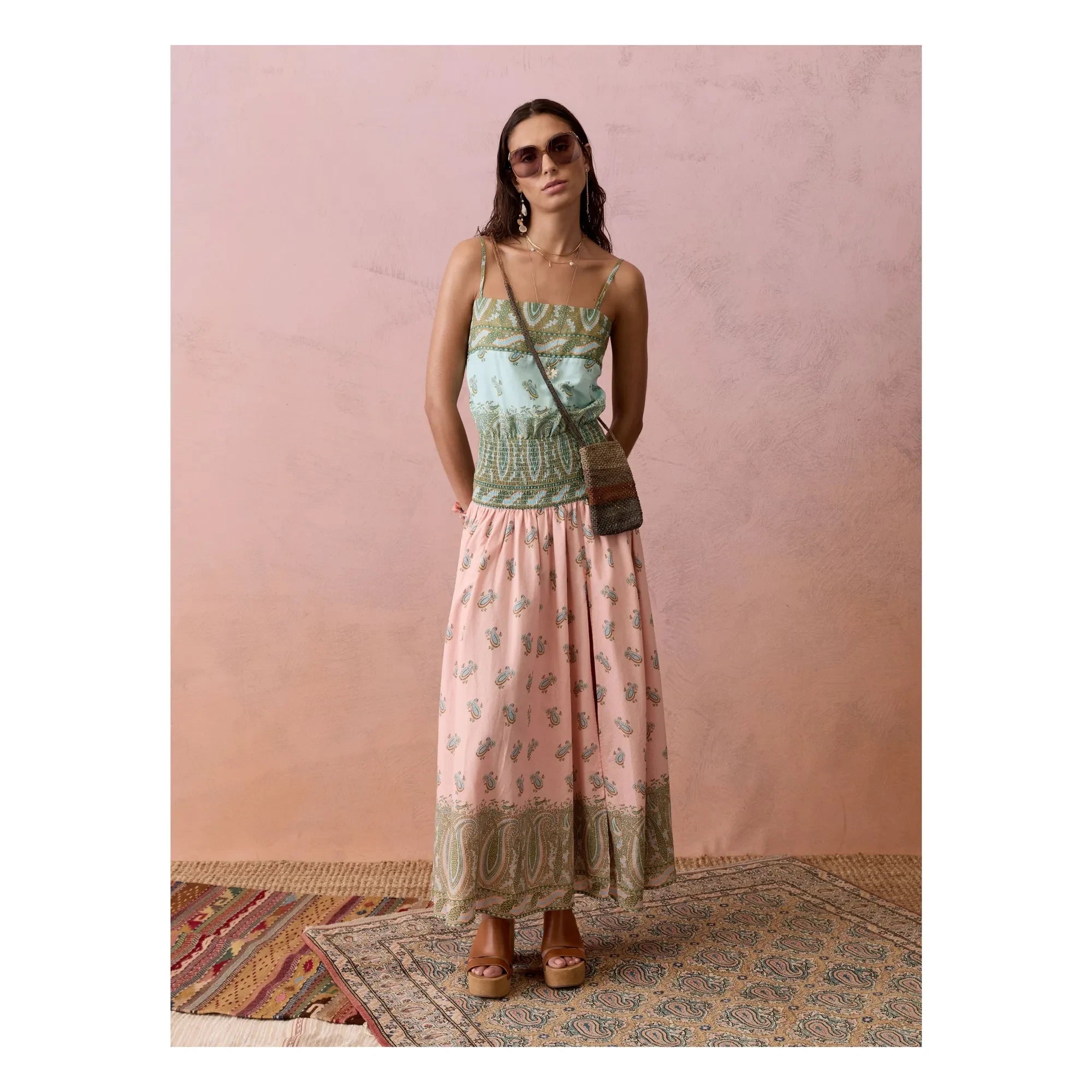Boteh - Lucent-Kleid | Rosa