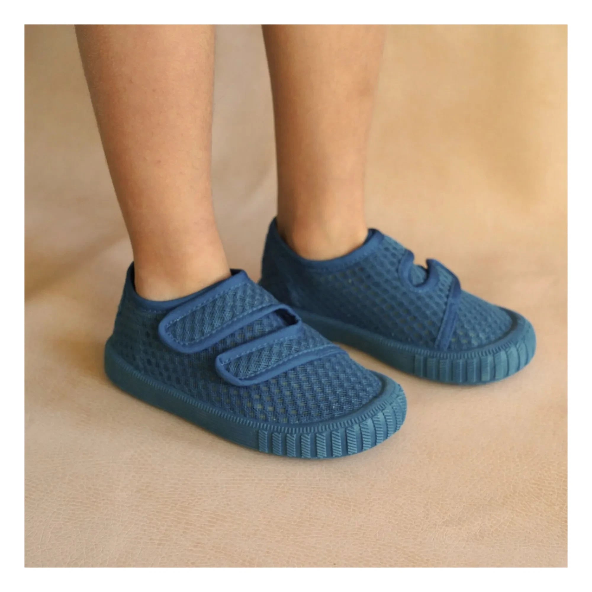 Grech & Co - Scratch Play Recycelte Fasersneakers | Blau