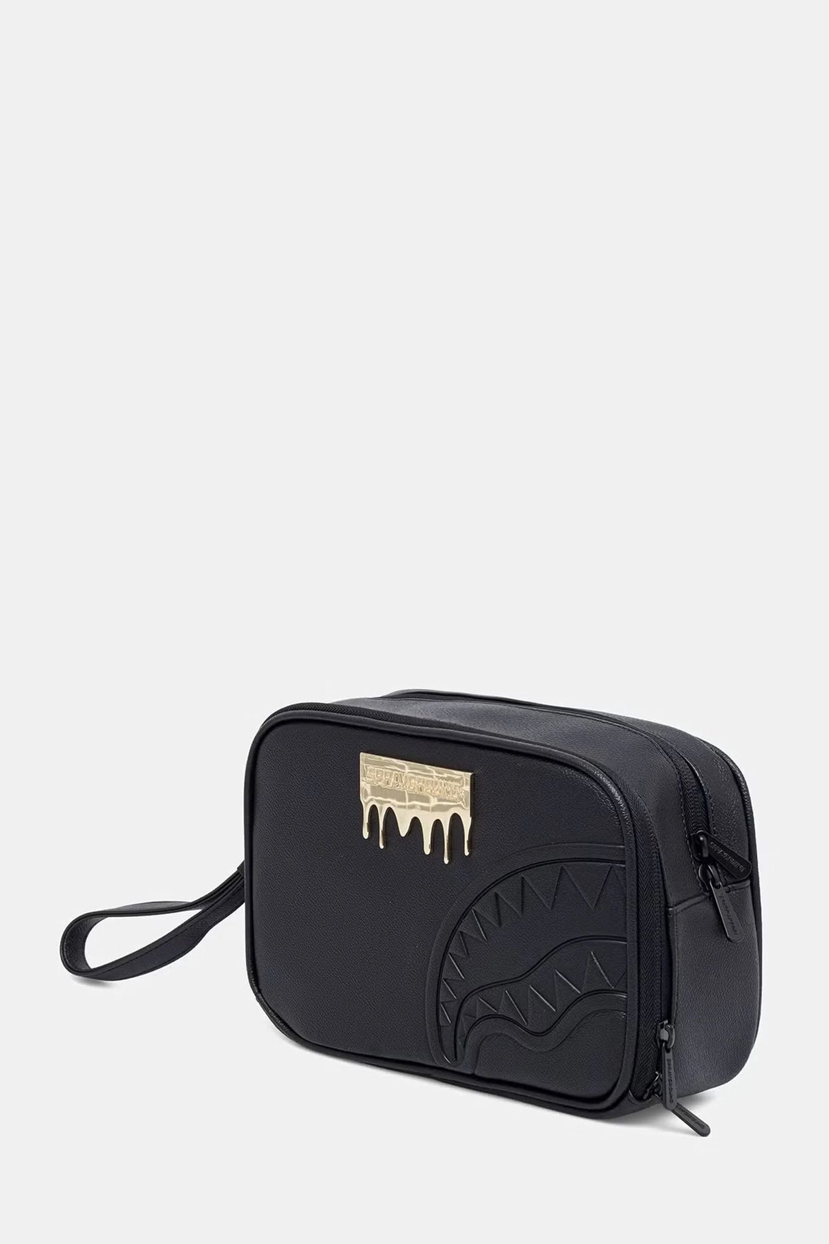 Sprayground - Schwarze Kunstleder-Kosmetiktasche 910B9043NSZ
