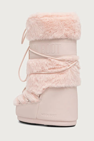 Moon Boot MB ICON FAUX FUR kadın apreski