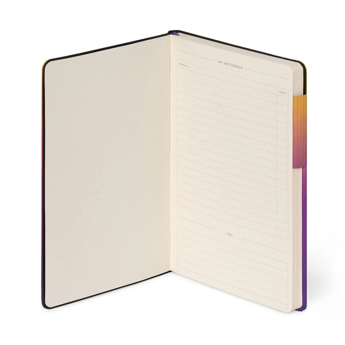 Legami - Notizbuch mit Blanko-Seiten und weichem Einband - Sunset Vibes - Mein Notizbuch