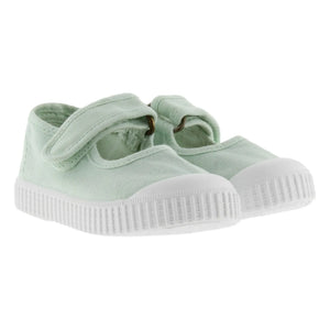 Victoria - Mercedes Tira Lona Canvas Sneaker | Wassergrün