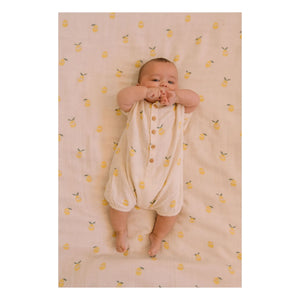 Studio Bohème - Jumpsuit Bebecito Lemons Bio-Baumwolle | Ecru
