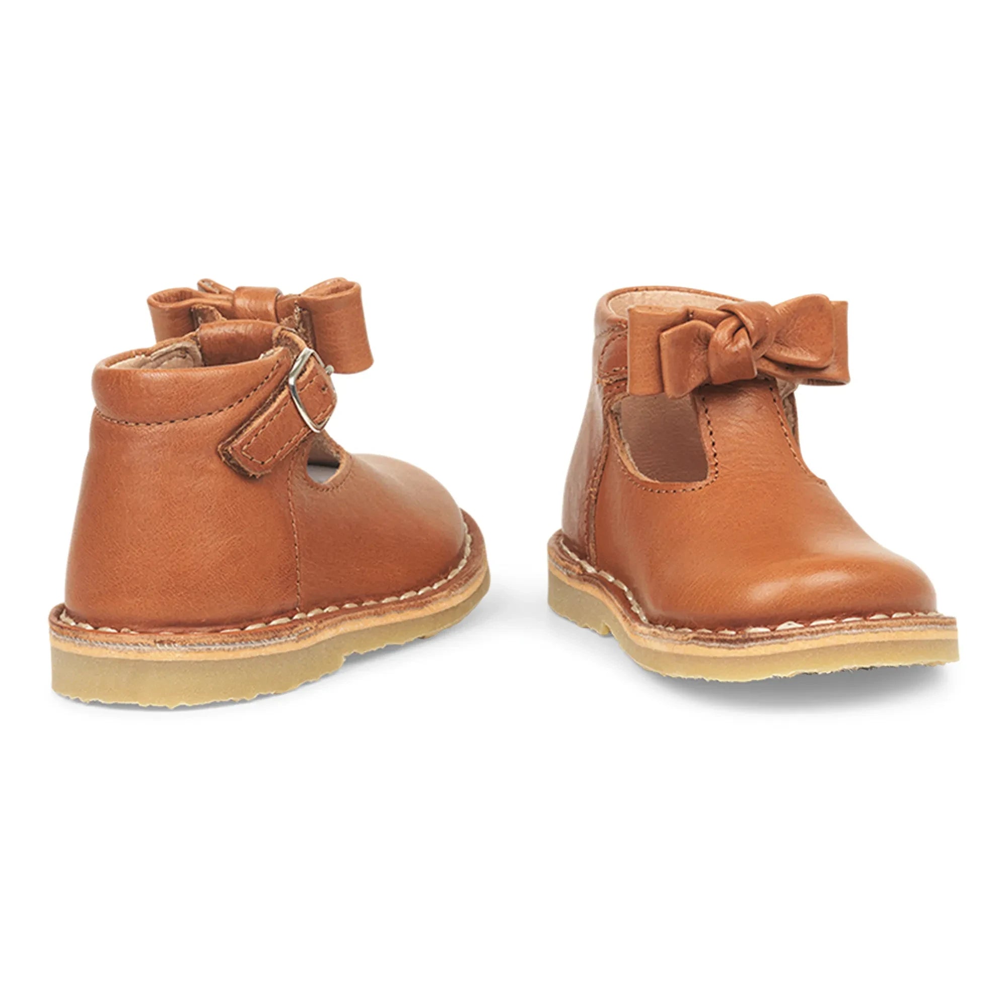 Petit Nord - Babies T-Bar Schleife | Cognac