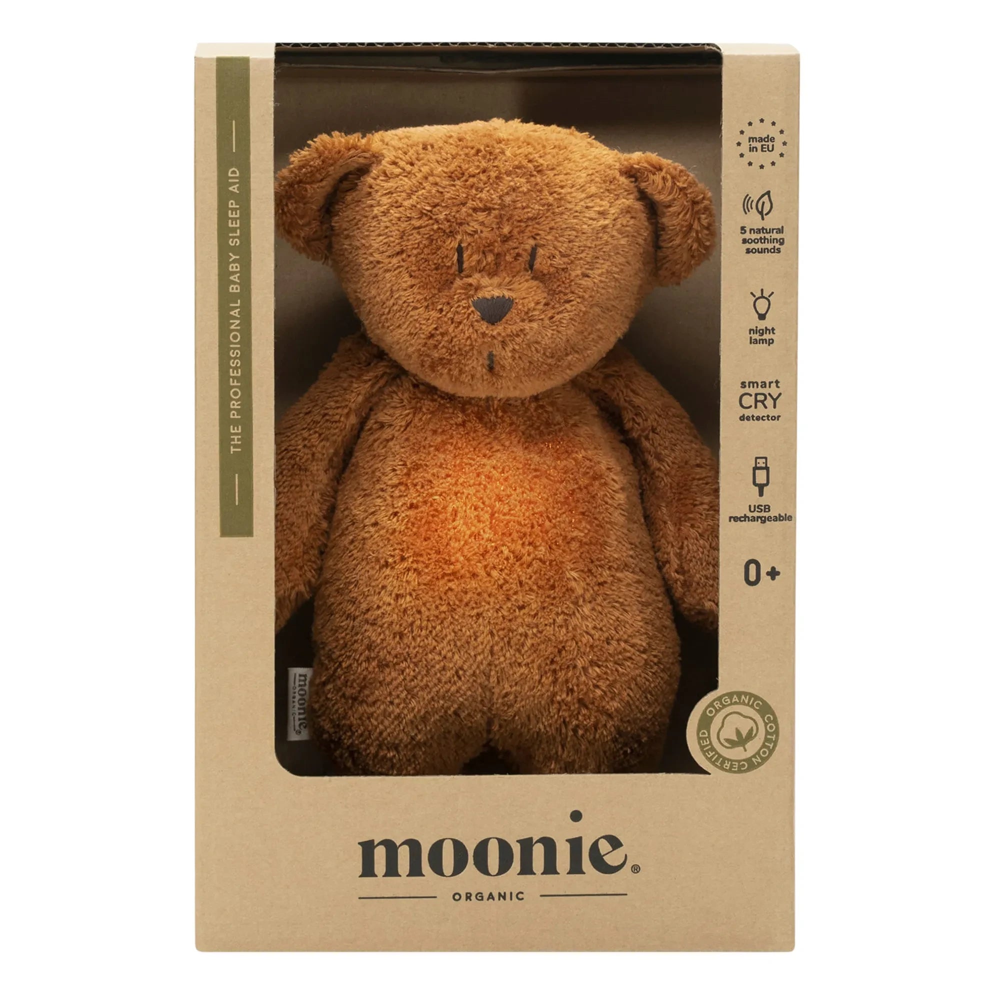 Moonie - Karamel Musik Teddybär Nachtlicht