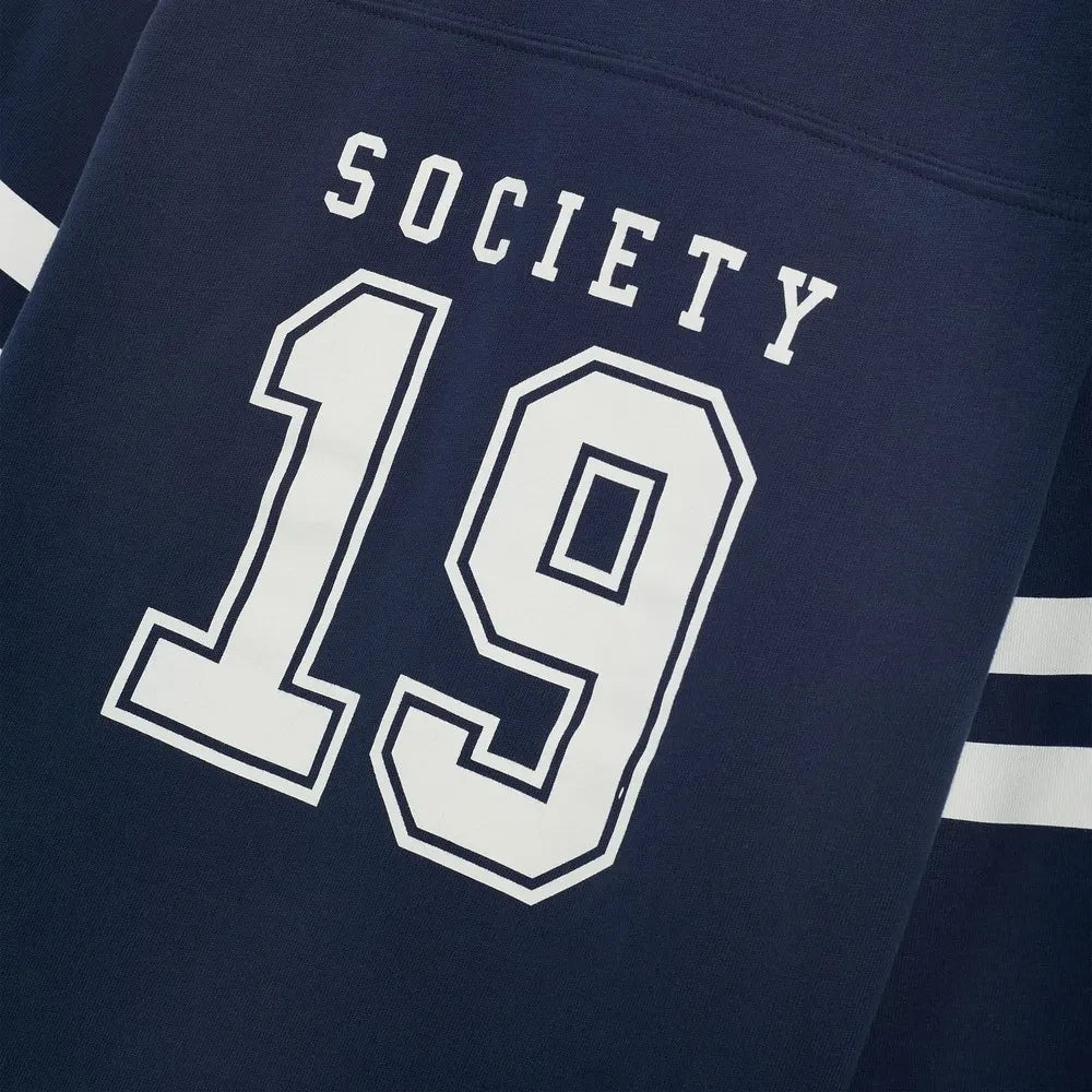 The New Society – Gale T-Shirt | Marineblau