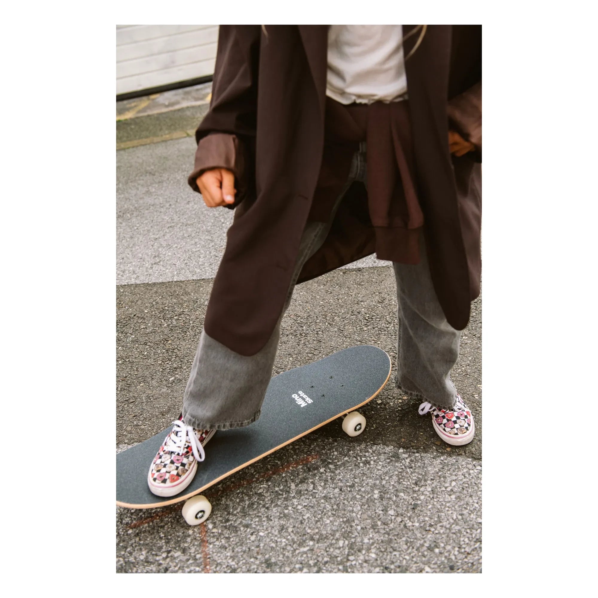 Mino Skateboards - Sunny Damier Skateboard | Grün