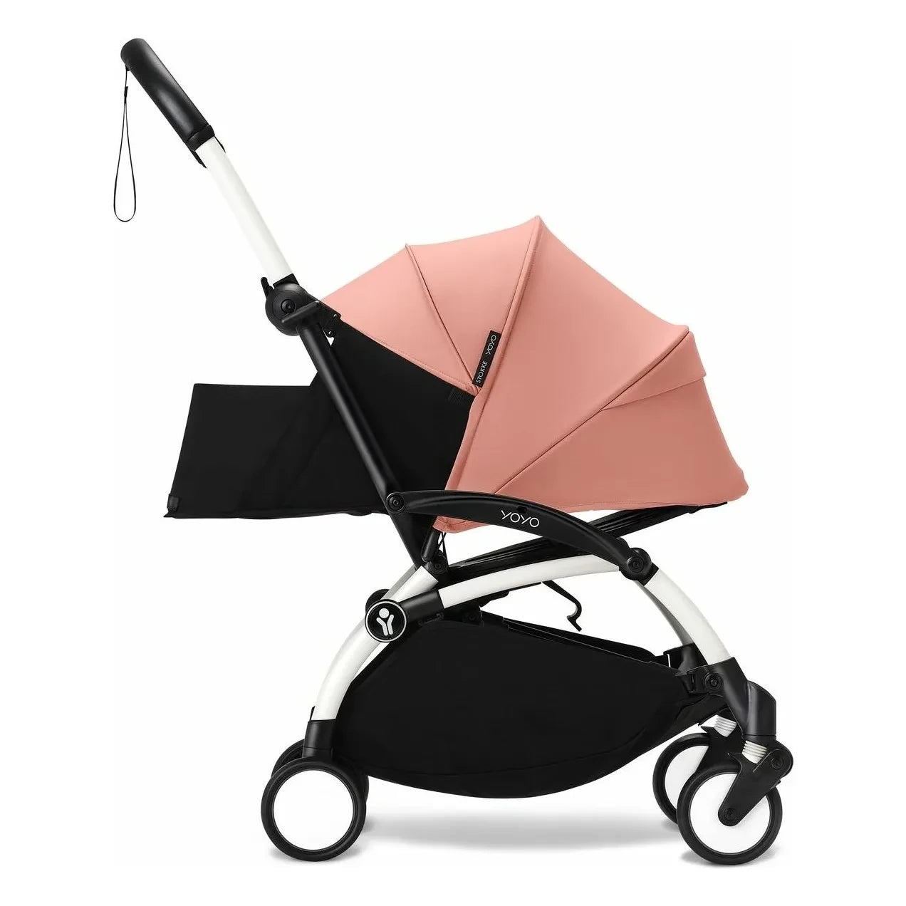Stokke® - YOYO³ 0+ Neugeborenen-Set Weißer Rahmen | Ginger