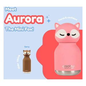 Asobu - Renard Mini-Flasche aus Edelstahl | Pink