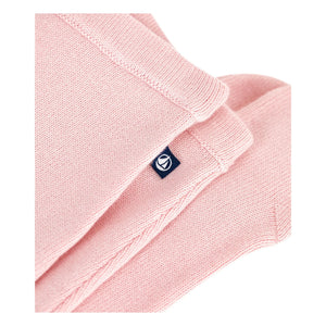 Petit Bateau - Leggings mit Fuß und Wollnetz | Rosa