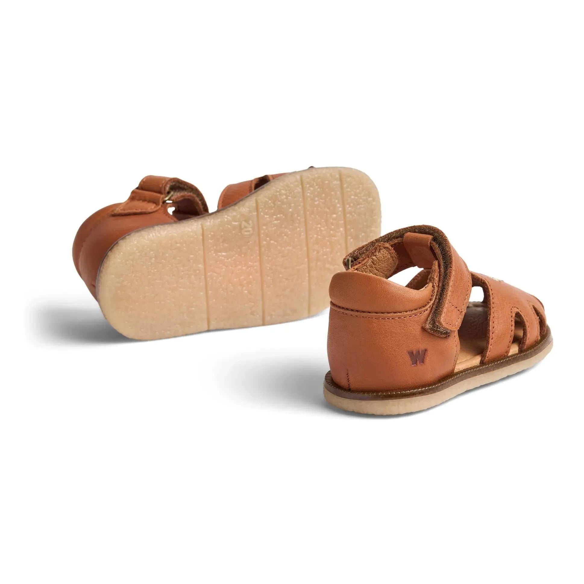 Wheat - Lowe Abeilles Leder Sandalen | Braun