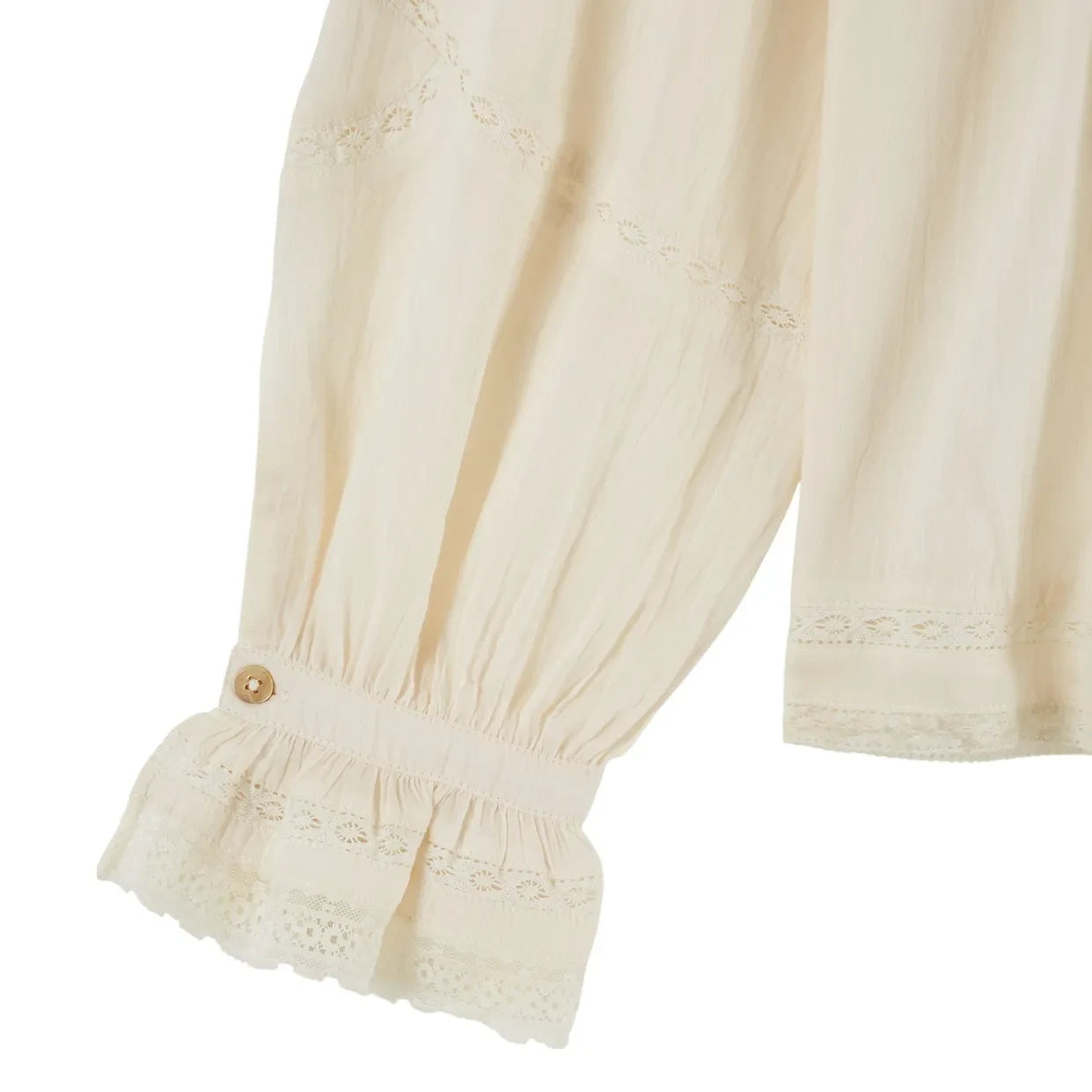 Emile et Ida - Elisabeth Vintage Bluz | Ekru