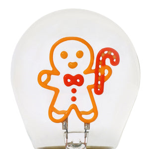 Legami - Lebkuchen Noël Glühbirnen Tischlampe - Bulb Fiction