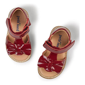 Petit Nord - Sandalen Gry | Kirschrot