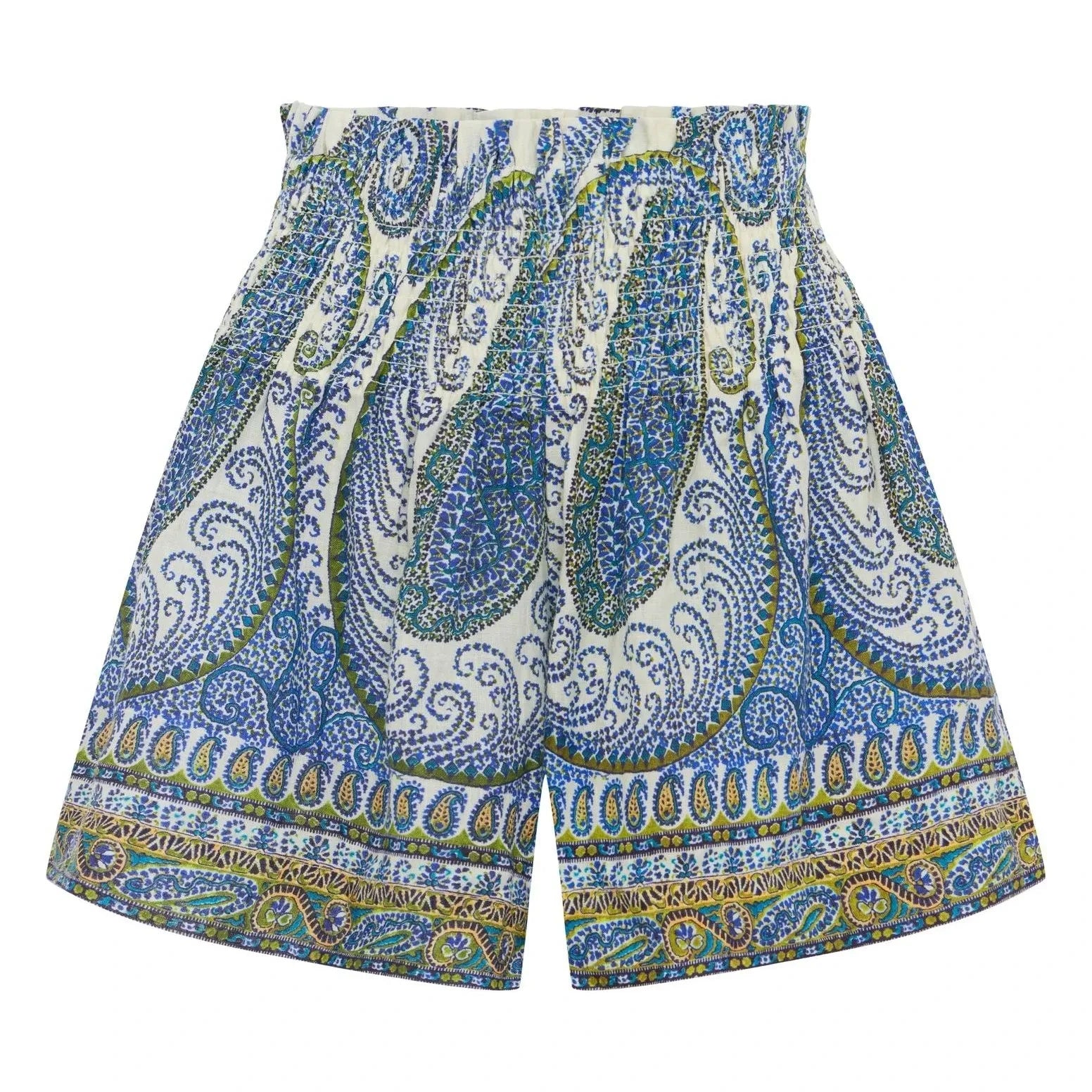Boteh - Arcadia Leinen-Shorts | Lapislazuli
