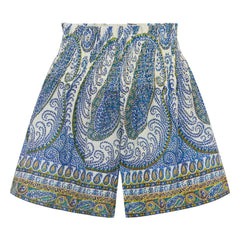 Boteh - Arcadia Leinen-Shorts | Lapislazuli