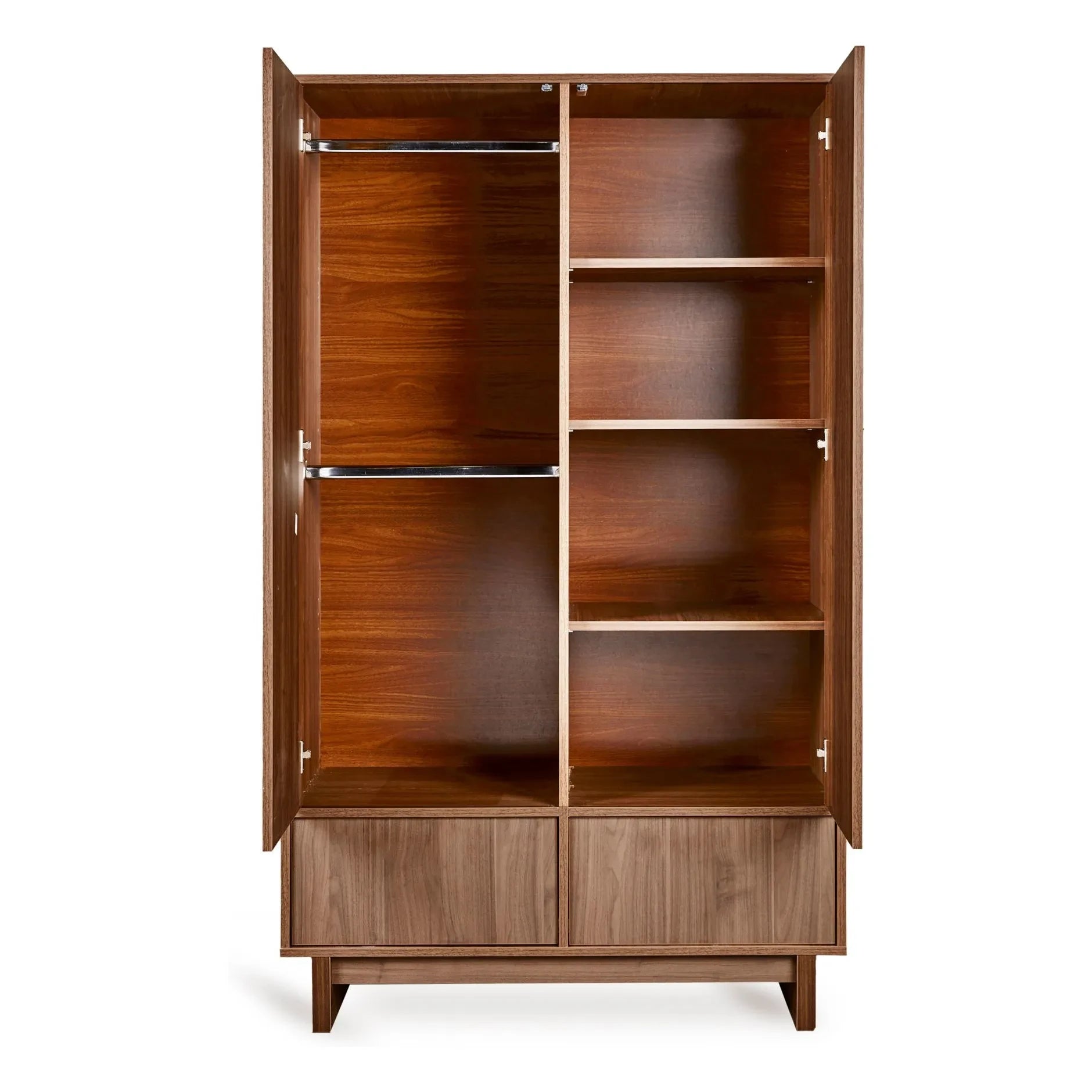 Quax - Kyo Kleiderschrank | Walnuss