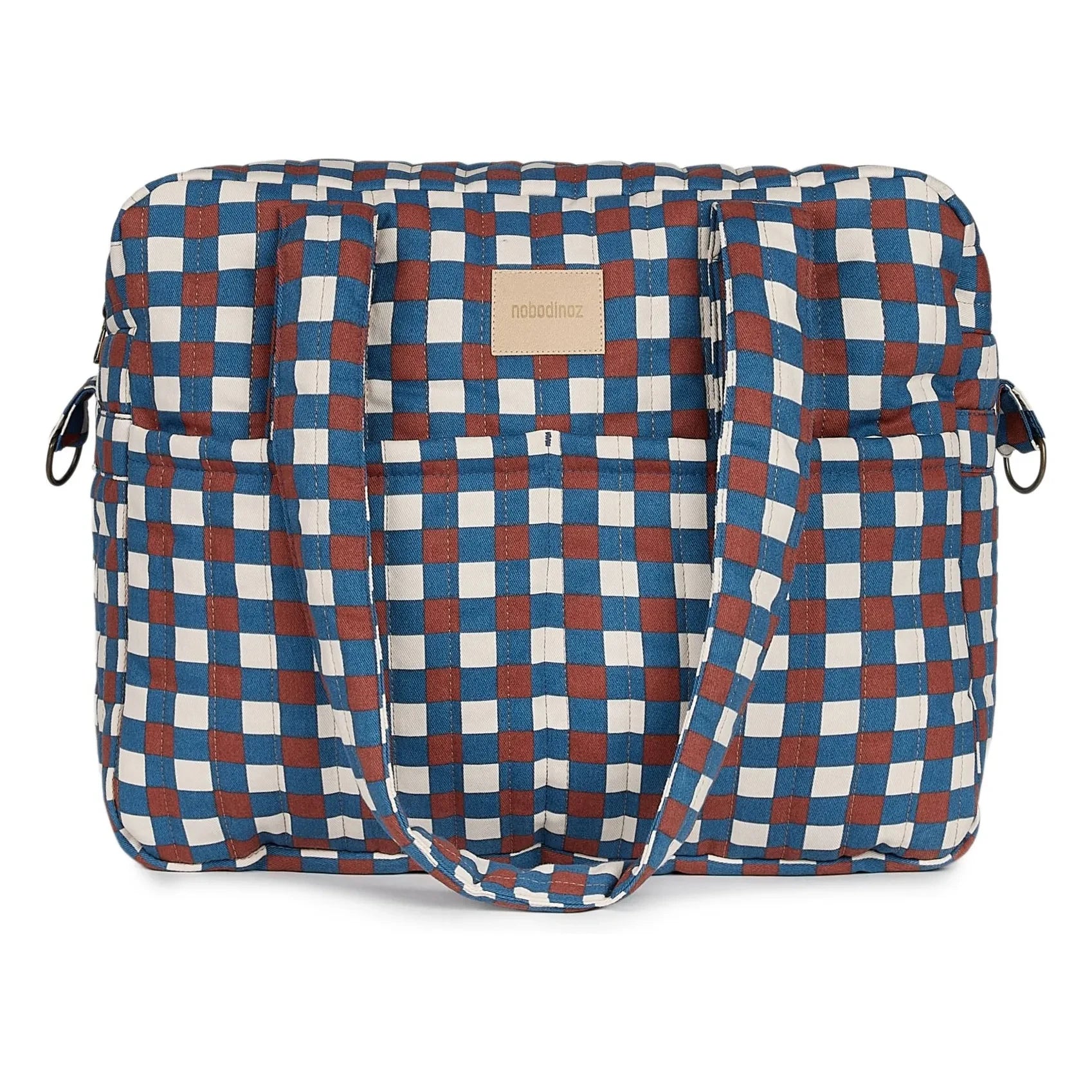 Nobodinoz - Hyde Park Mosaik Wickeltasche | Blau