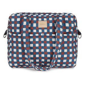 Nobodinoz - Hyde Park Mosaik Wickeltasche | Blau