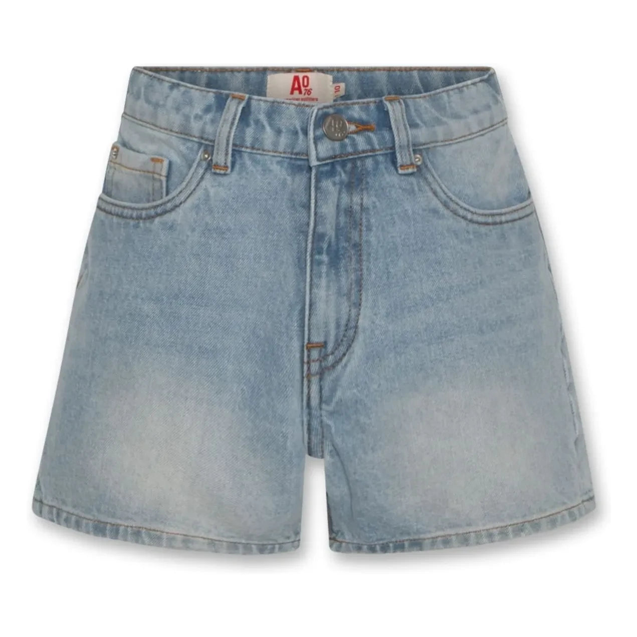 AO76 - Kurze Jeans April | Hellblau
